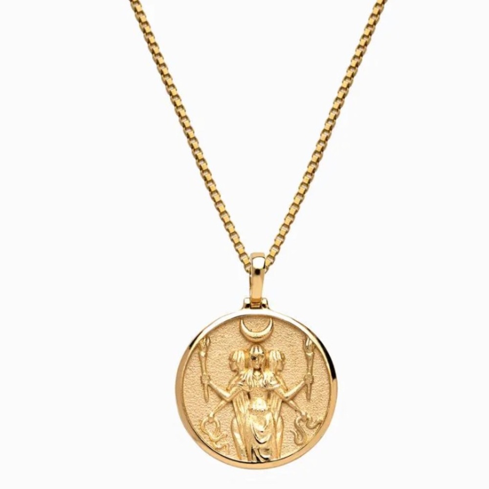 Aww Inspired Hecate goddess necklace